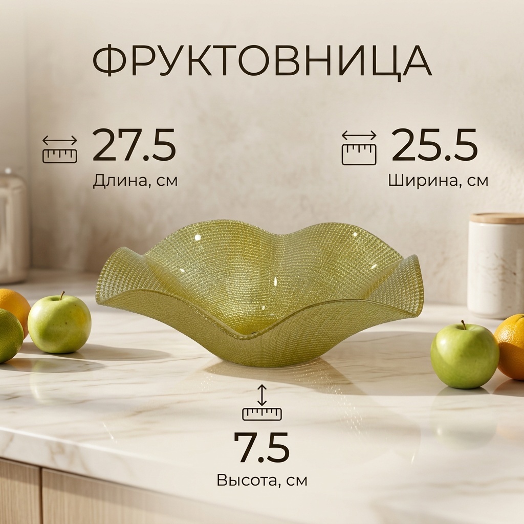 Фруктовница Фруктовница фигурная 1 шт