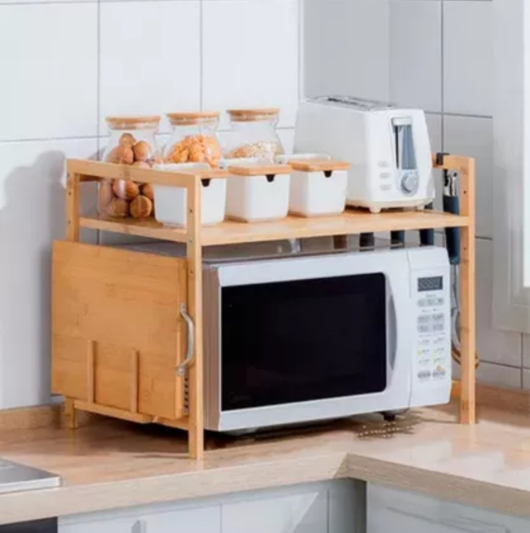 Полка кухонная 30336662_174890603 1 шт, бамбук