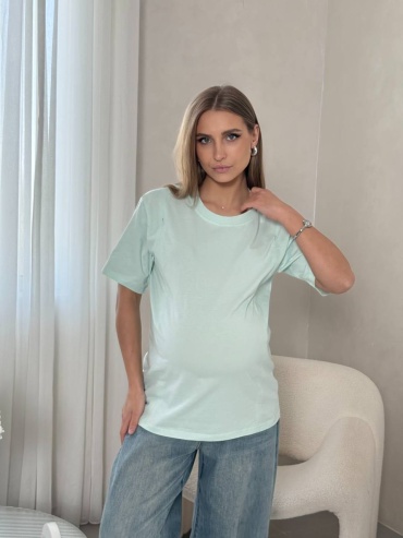 Футболка Moms Collection мятный