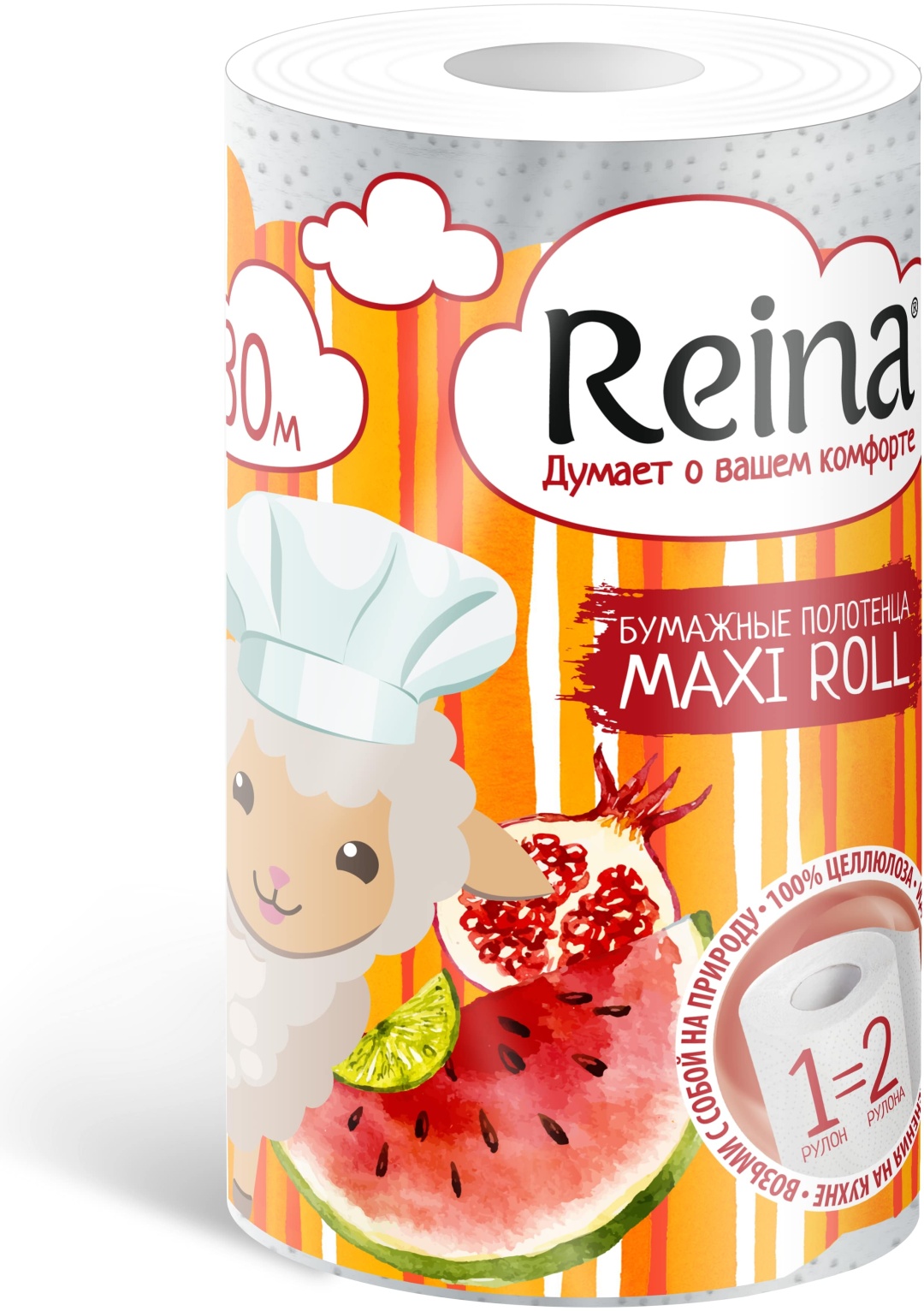 Бумажные полотенца Reina PT004 1 шт