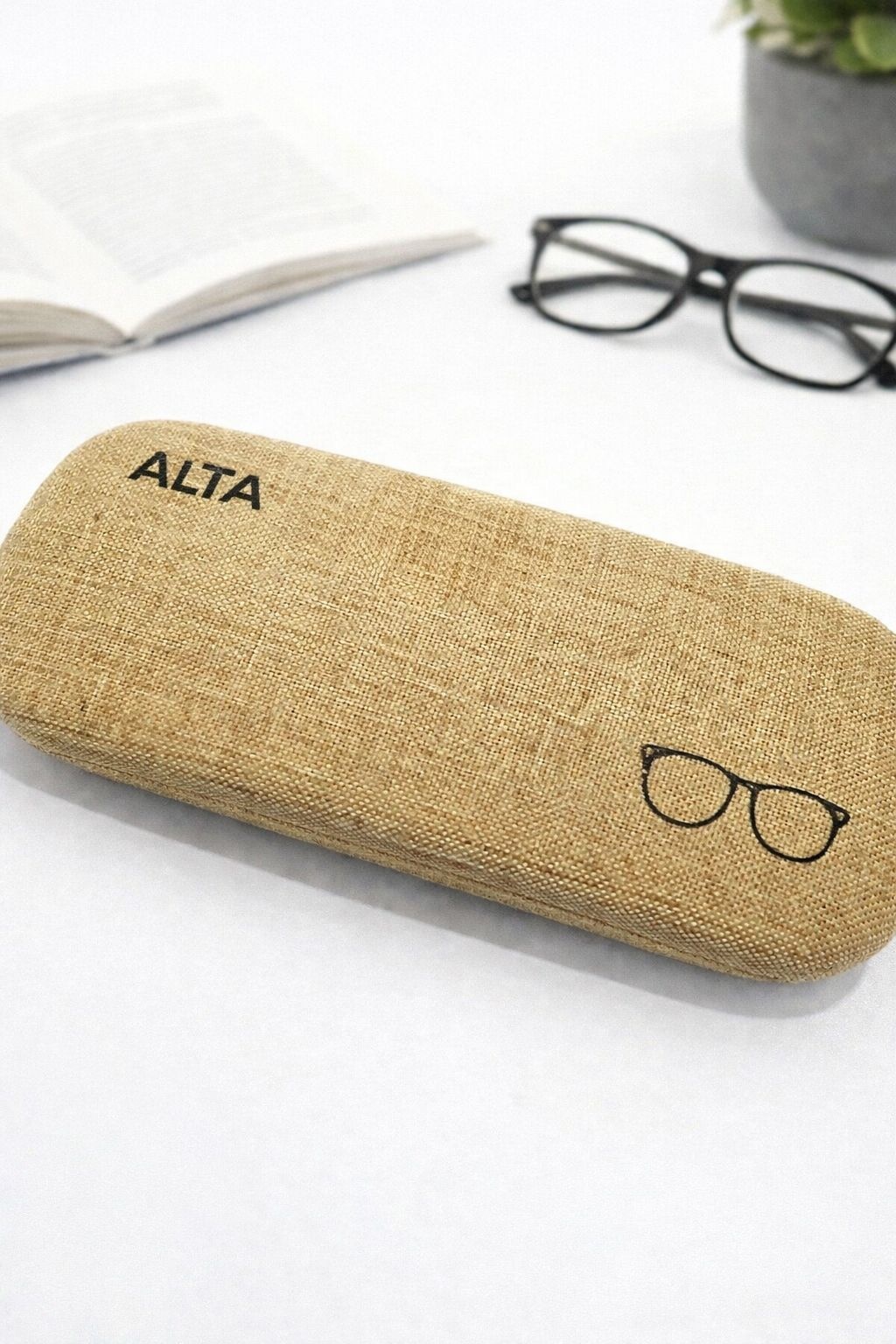 Шкатулка ALTA текстиль, 3 x 6 см бежевый