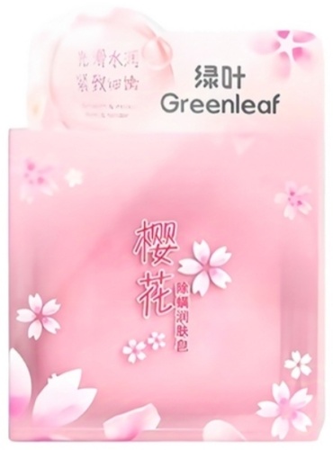 Кусковое мыло туалетное Greenleaf Цветы вишни 1 шт