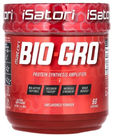 Посттренировочный комплекс Isatori Bio-Gro, усилитель синтеза протеина без добавок