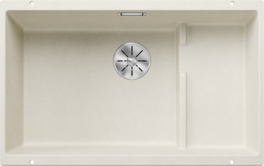 Кухонная мойка Blanco Subline 700-U Level мягкий белый (527172) 73х46х20 см, искусственный камень, тон мягкий белый