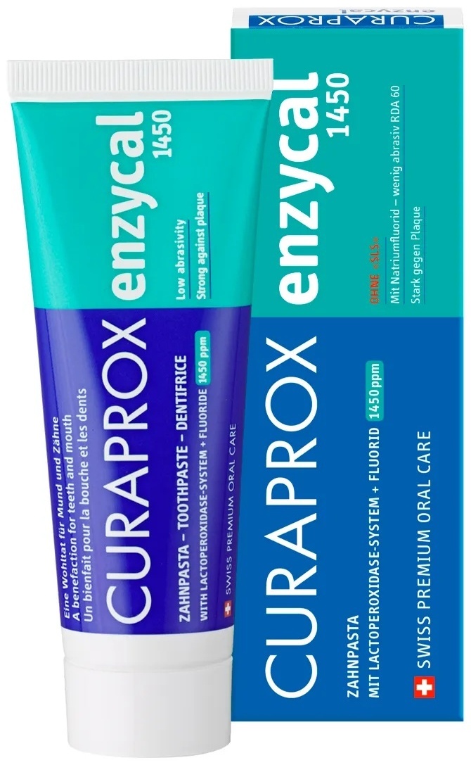 CURAPROX зубная паста Enzycal 1450 75 мл
