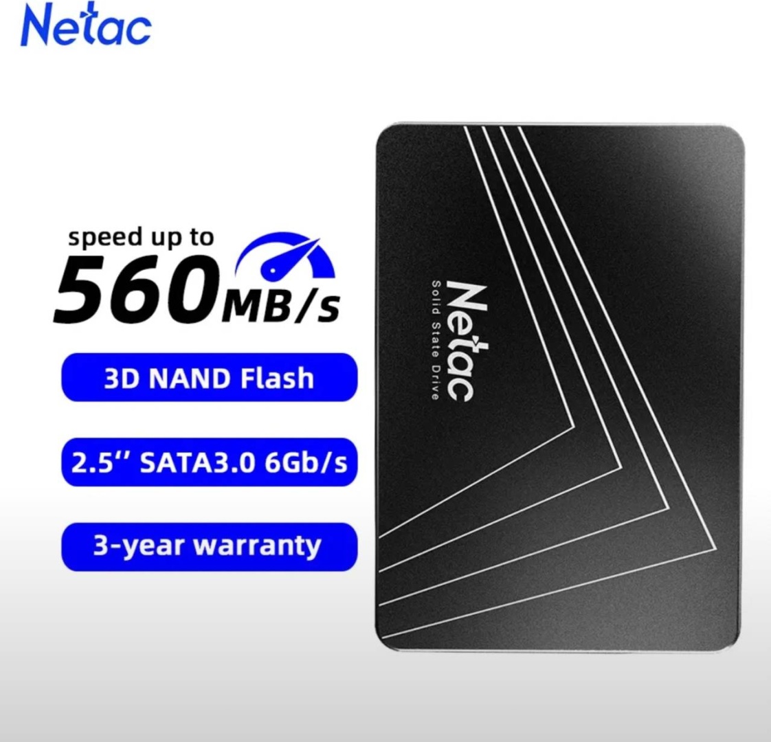 SSD Netac N530S 256 Гб