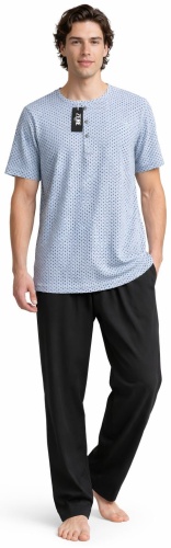 Пижама ZERE Homewear черный, синий