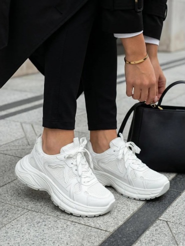 Кроссовки Monkey Shoes белый