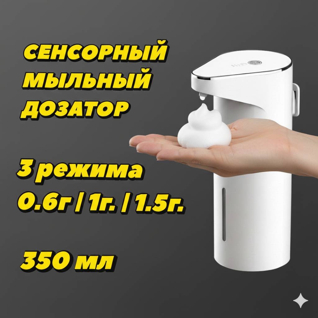 Дозатор для пенного мыла 2024