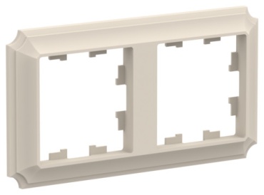 Schneider Electric AtlasDesign Antique Рамка 2-пост бежевая ATN100202, бежевый