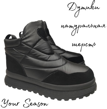 Дутики RENZONI черный