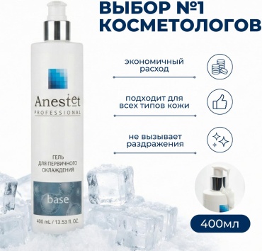 Anestet охлаждающее средство Professional Base 400 мл