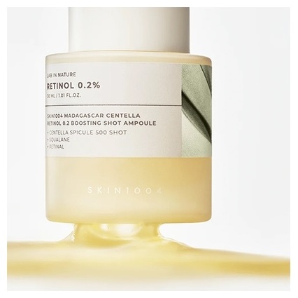 Skin1004 сыворотка Centella Retinol 0.2 Boosting Shot Ampoule для лица 30 мл, фото 4
