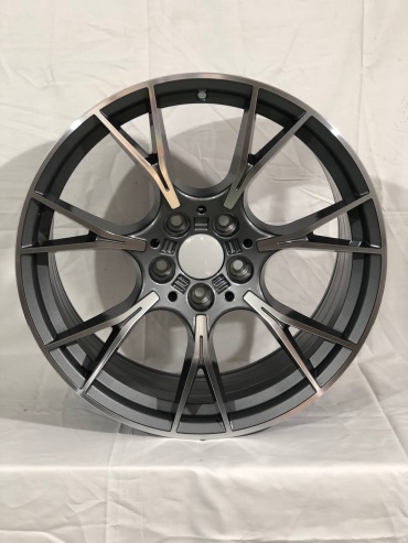 Auher D7046 D24076-43 8.5/9.5x19/5x120 D74.1 ET30.35 4 диска серый