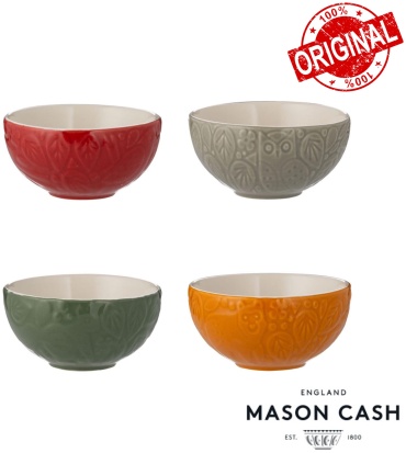 Миска MASON CASH 10х10 см, керамика, 4 шт