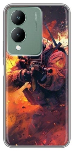 Чехол для Vivo Y17s рисунок