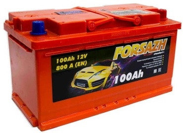 FORSAZH 6CT-100 FORSAZH 100 Ач обратная