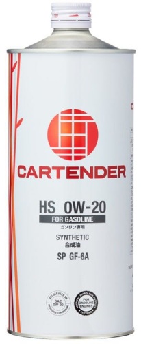 Синтетическое Cartender CARTENDER Серия HS 0W-20 1 л