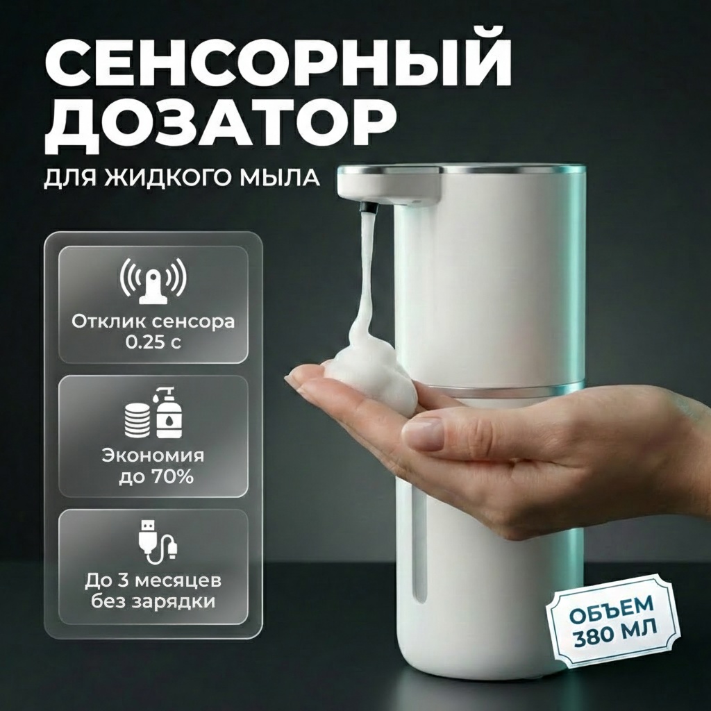 Дозатор для жидкого мыла ORVEL P10