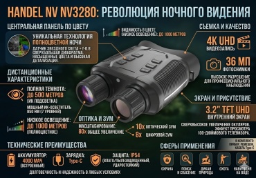 Handel NV3280 10 25 мм черный