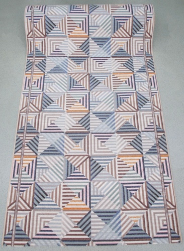 Ковровая дорожка Carpets Vitebsk безворсовая, полиамид, войлок, 150 см x 3.5 м