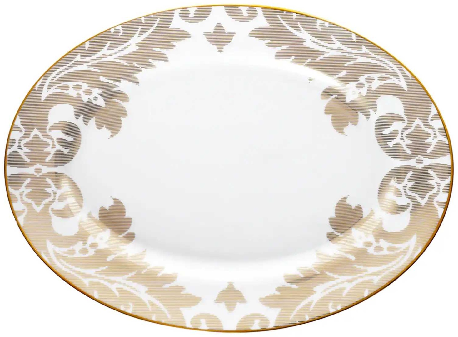 Блюдо Haviland Damassé 40х31.5 см, фарфор, 1 шт