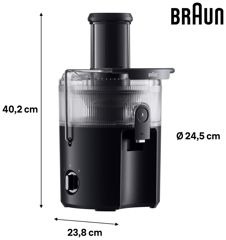 Соковыжималка Braun SJ5000 черный — фото 5