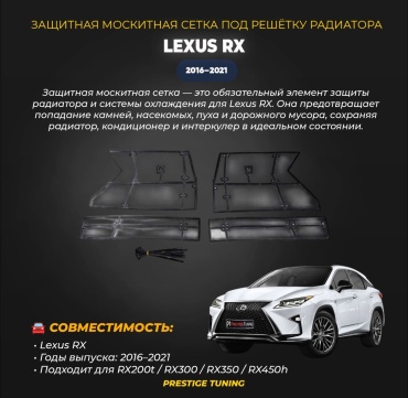 CASP SETRX16 Lexus RX 350 2017-2016