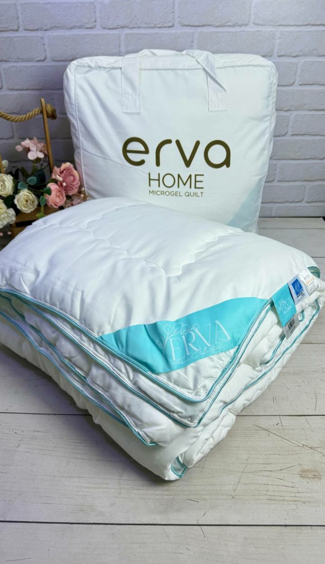 Одеяло ERVA HOME 2024-2025 195x215 всесезонное