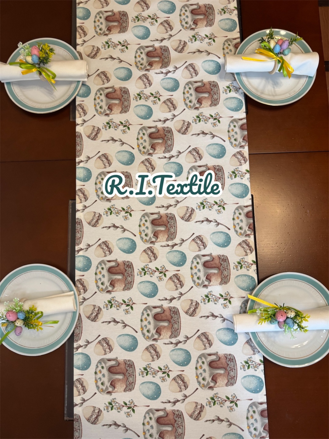 Дорожка на стол R.I.Textile 280x40 см, дак, 1 шт
