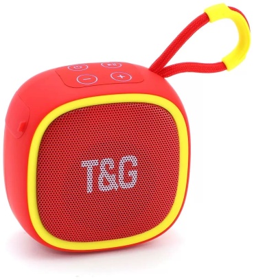 Портативная колонка T&G TG659 красный