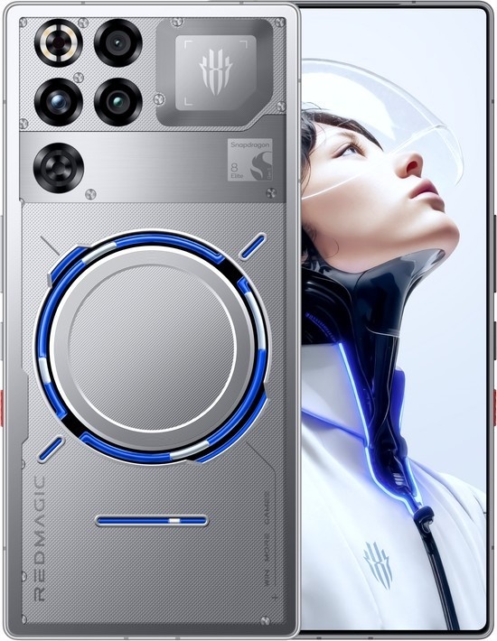 Смартфон Nubia RedMagic 11 Pro 16 ГБ/512 ГБ серебристый