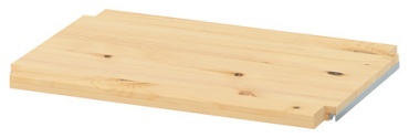 IKEA полка IVAR, 42x30 см, дерево, 1 шт