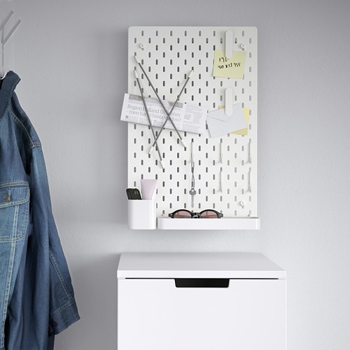 IKEA настенная решетка SKÅDIS 1 шт, сталь
