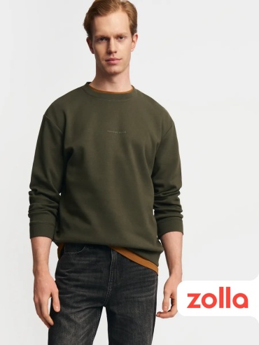 Свитшот Zolla хаки