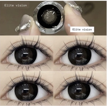 Контактные линзы OVOLOOK Big Black -6.50 кривизна 8.5 на полгода 2 шт