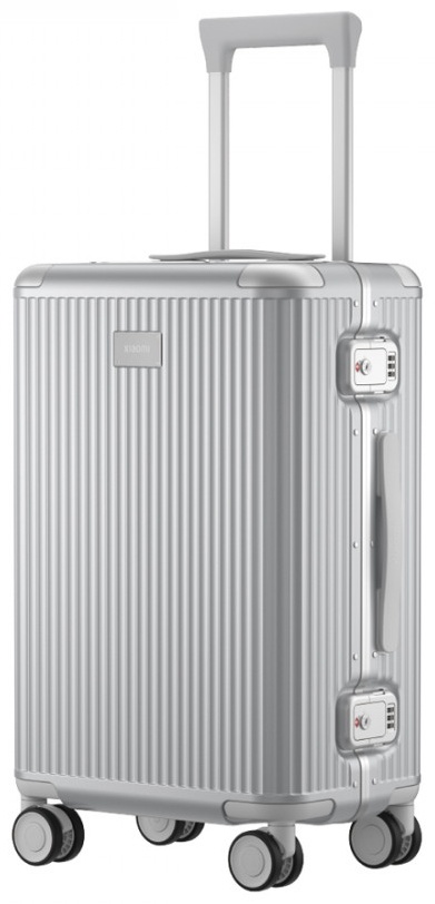 Чемодан Xiaomi Aluminum Frame Luggage 24" BHR9078GL поликарбонат 62 л серебристый