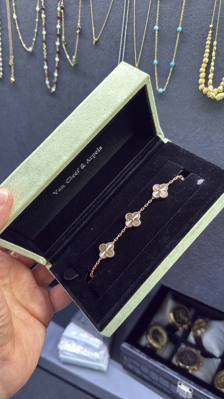 Novara Gold NG vanclif длина 18 см, вес 11.27 г золото, плетение фантазийное