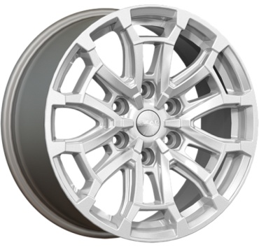 K&K АВИЛИС 8x18/6x139.7 D67.1 ET38 4 диска серебристый