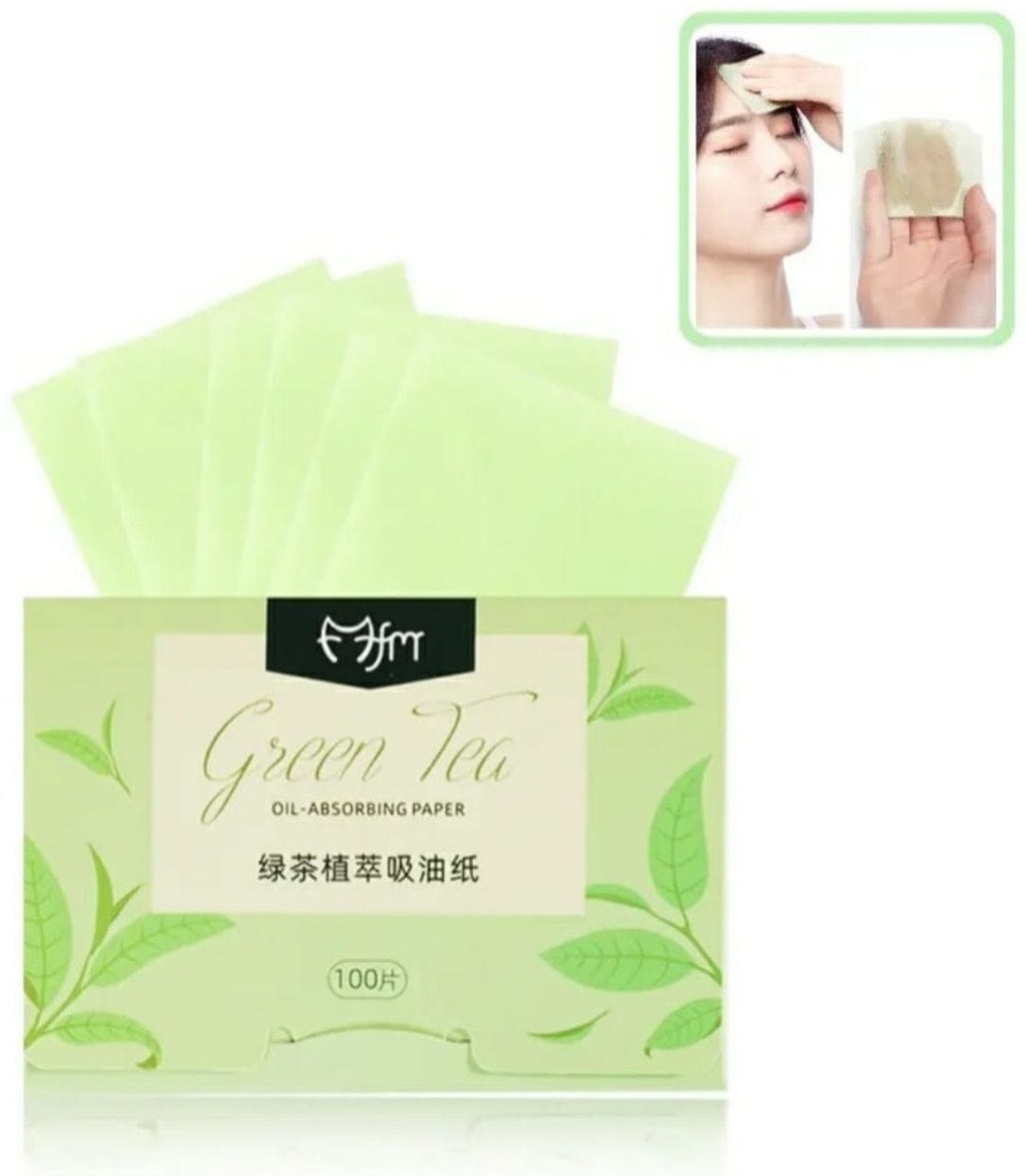 Syuzi Green Tea салфетки матирующие бумажные 100 шт