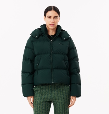 Зимняя куртка LACOSTE черный