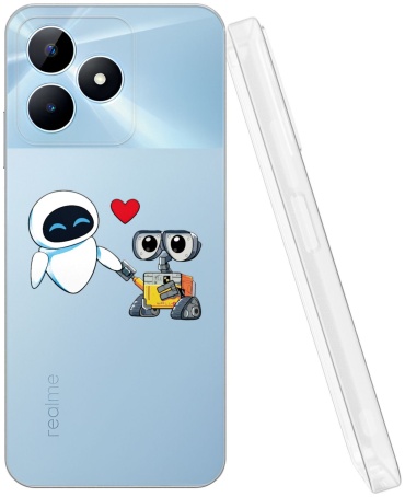Чехол Mcover для Realme Realme Note 50, C51, C53 рисунок