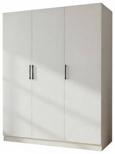 Распашной шкаф Aiba Mebel Aido, 150x220х50 см, белый
