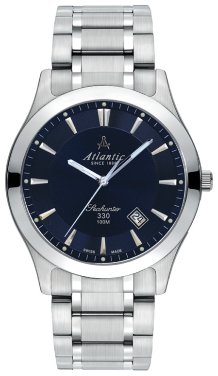 Кварцевые Atlantic 71365.41.51 нержавеющая сталь