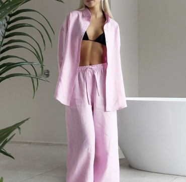 Костюм повседневный FASHION розовый