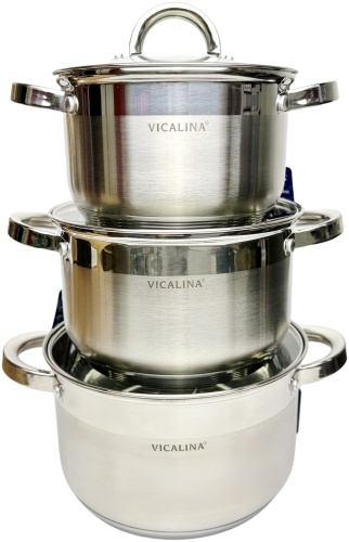 Набор кастрюль Vicalina 6 в 1