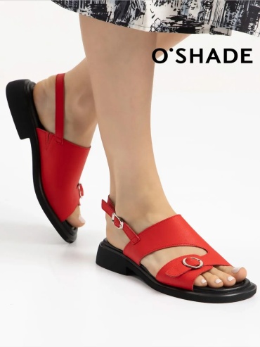 Сандалии Oshade красный