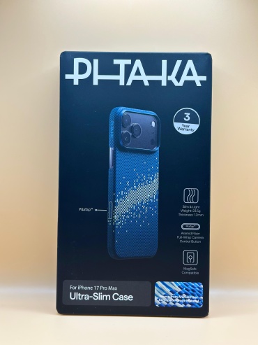 Чехол Pitaka для Apple iPhone 17 Pro Max темно-синий