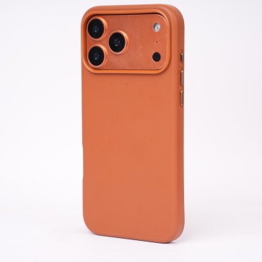 Чехол CABBEEN для Apple iPhone 17 Pro оранжевый