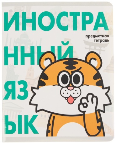Школьная тетрадь Erhaft Предметные тетради, 48 л, А5, линейка, мягкая обложка, 1 шт